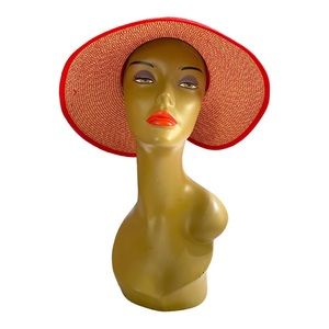 NWOT Best Sun Hat San Diego Hat Co. Roll Up Hat Visor